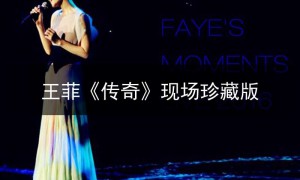 SF123传奇王菲穿搭,王菲《传奇》现场珍藏版